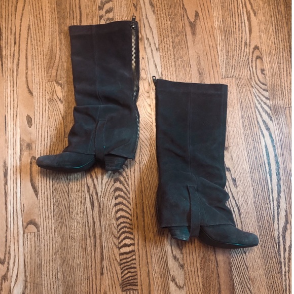 naughty monkey Shoes - Naughty Monkey slouch suede boots
